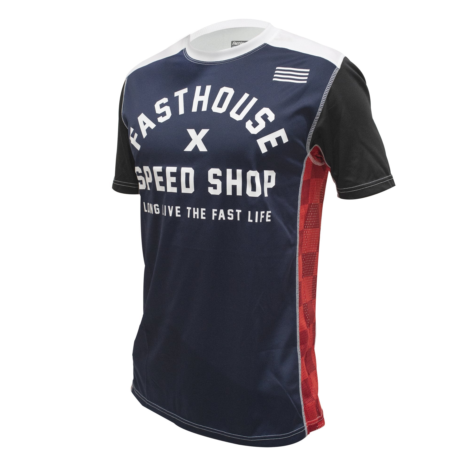 FastHouse Jersey heritage ss azul - Rideshop