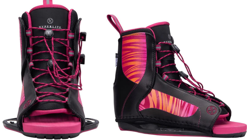 Hyperlite Fijaciones Botas Wakeboard Jinx Open Toe Mujer US 4/8.5 - Rideshop