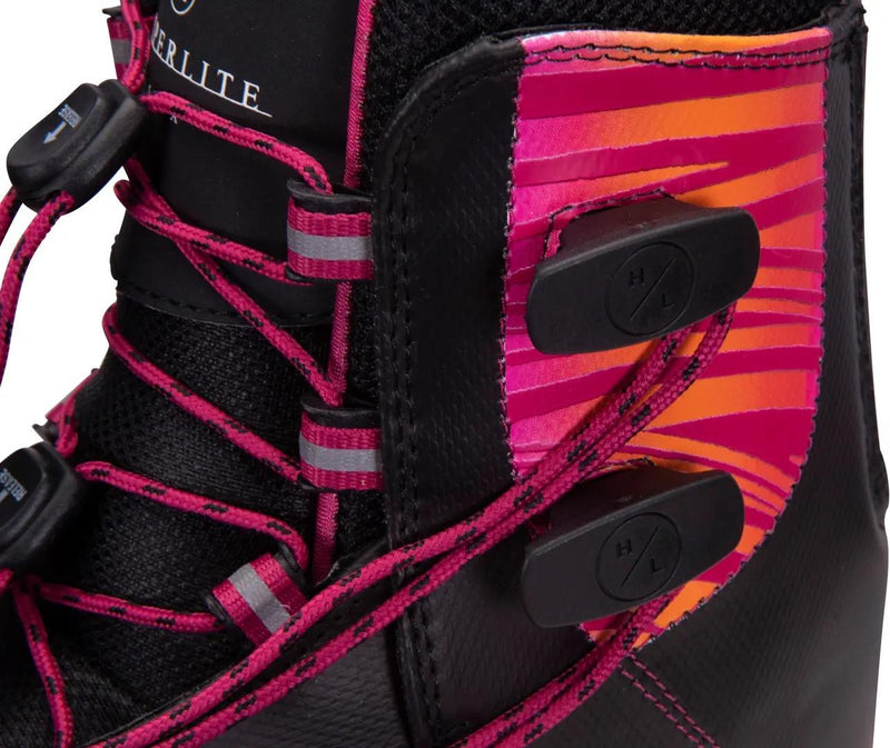 Hyperlite Fijaciones Botas Wakeboard Jinx Open Toe Mujer US 4/8.5 - Rideshop