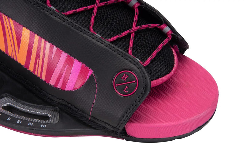 Hyperlite Fijaciones Botas Wakeboard Jinx Open Toe Mujer US 4/8.5 - Rideshop