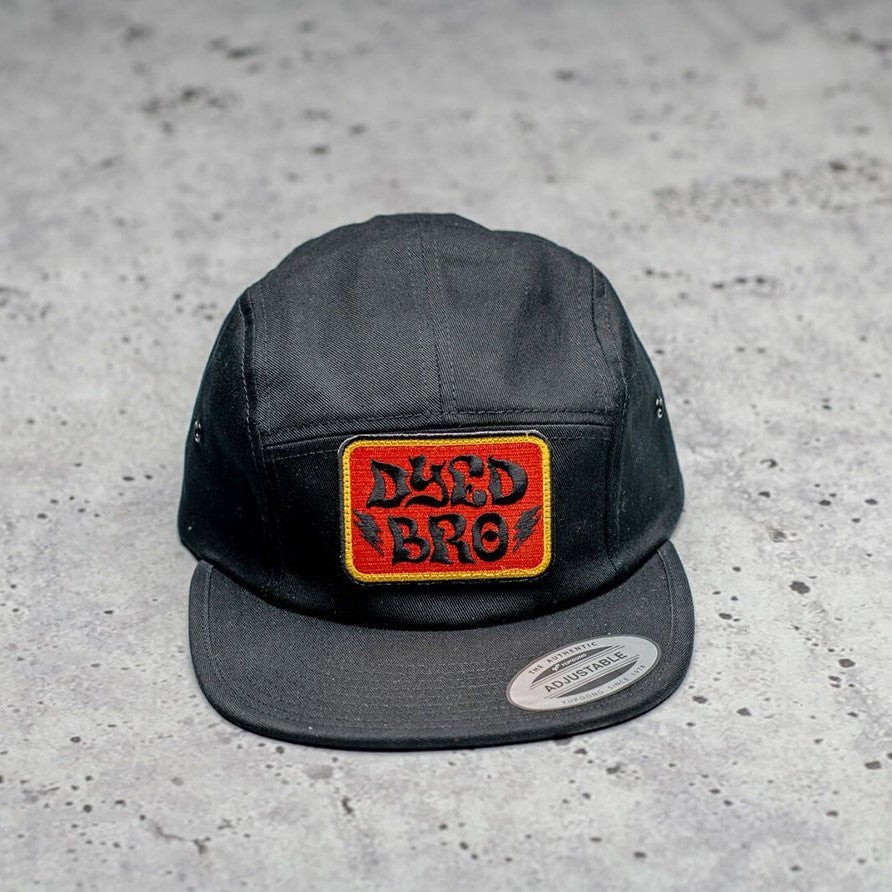 Jockey Logo Hat Negro DyedBro - Rideshop