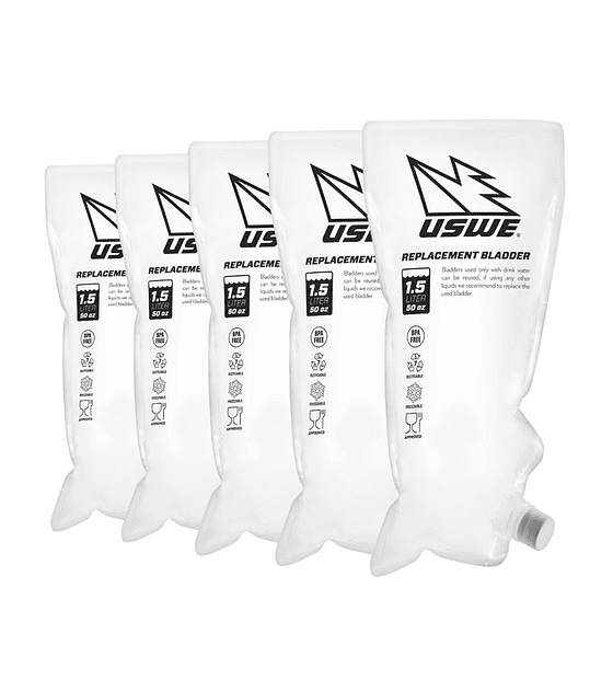 Disposable 1,5L 5-Pack USWE Sports - Rideshop