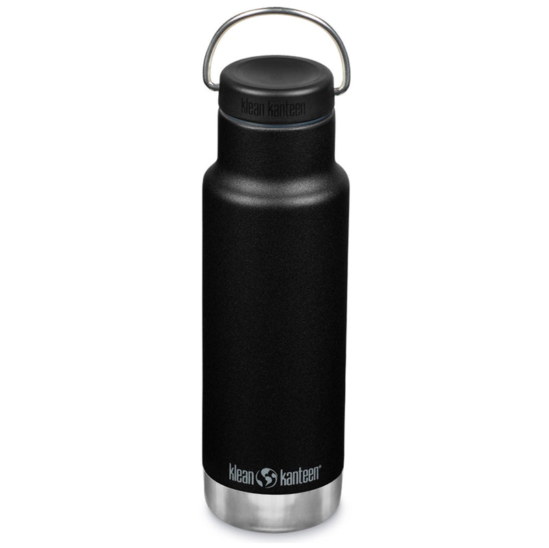 Klean Kanteen Botella Classic Insulated Narrow 355 ml Black - Rideshop