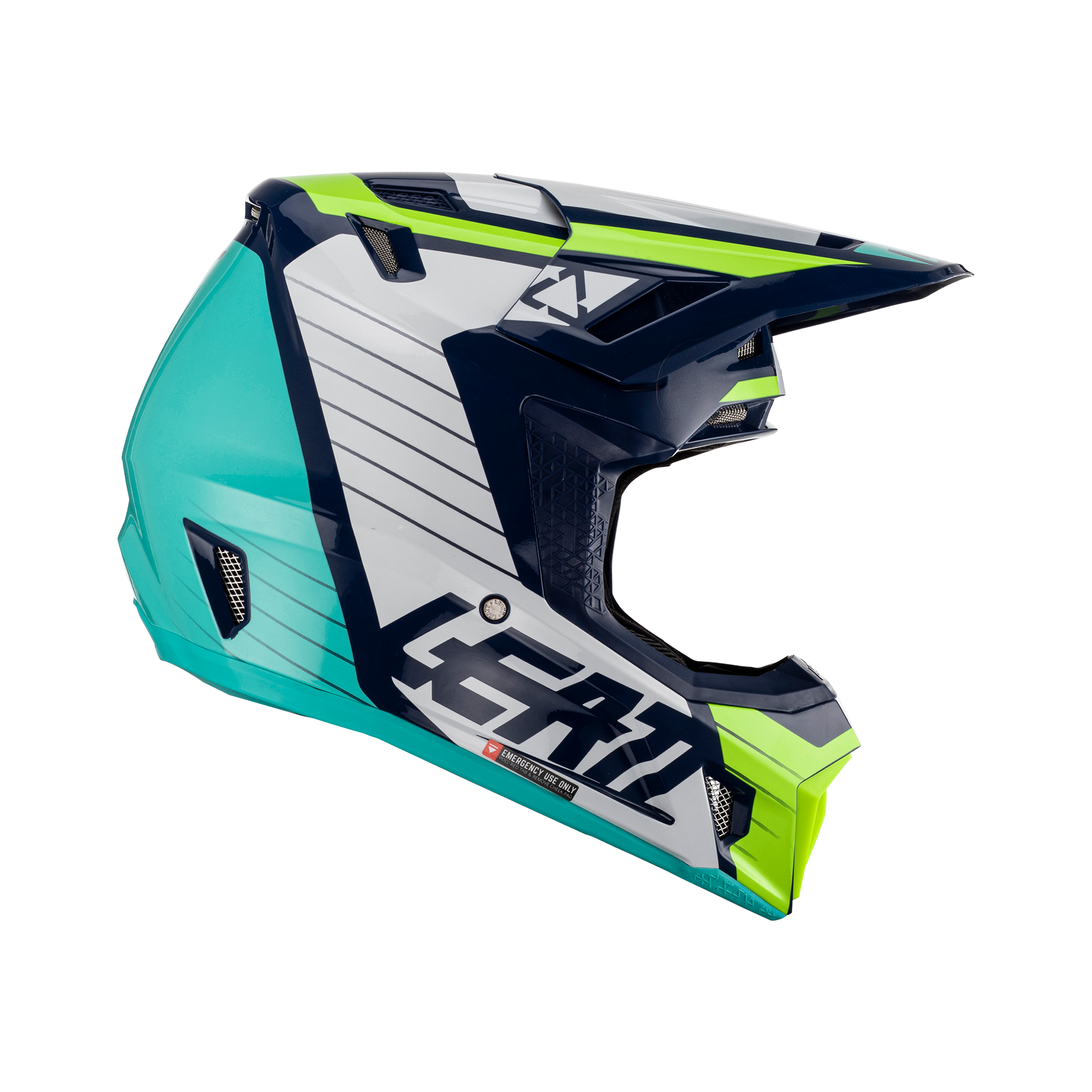 Leatt Kit Casco Moto 7.5 V23 Blue - Rideshop