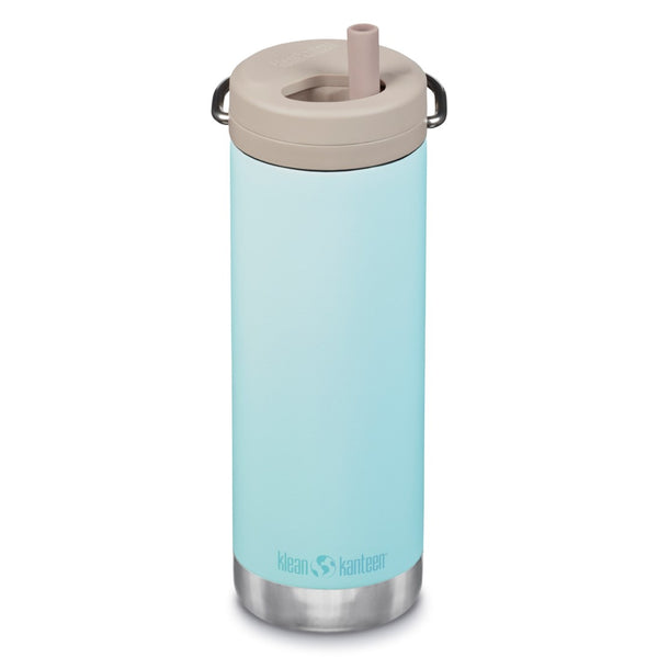 Klean Kanteen Botella Térmica TKWide 473 ML Tapa de Twist Blue Tint - Rideshop