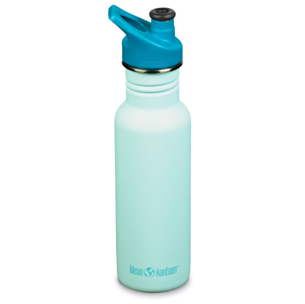 Klean Kanteen Botella Classic Sport Narrow 532 ml Blue Tint - Rideshop