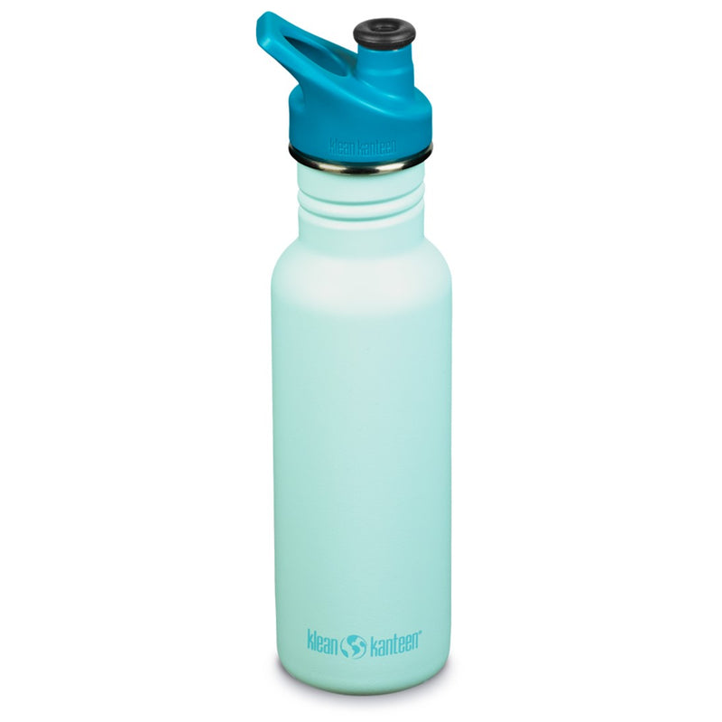 Klean Kanteen Botella Classic Sport Narrow 532 ml Blue Tint - Rideshop