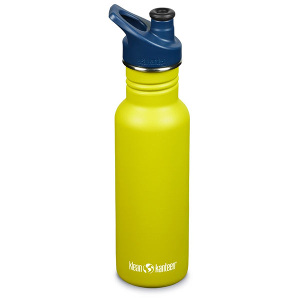 Klean Kanteen Botella Classic Sport Narrow 532 ml Green Apple - Rideshop