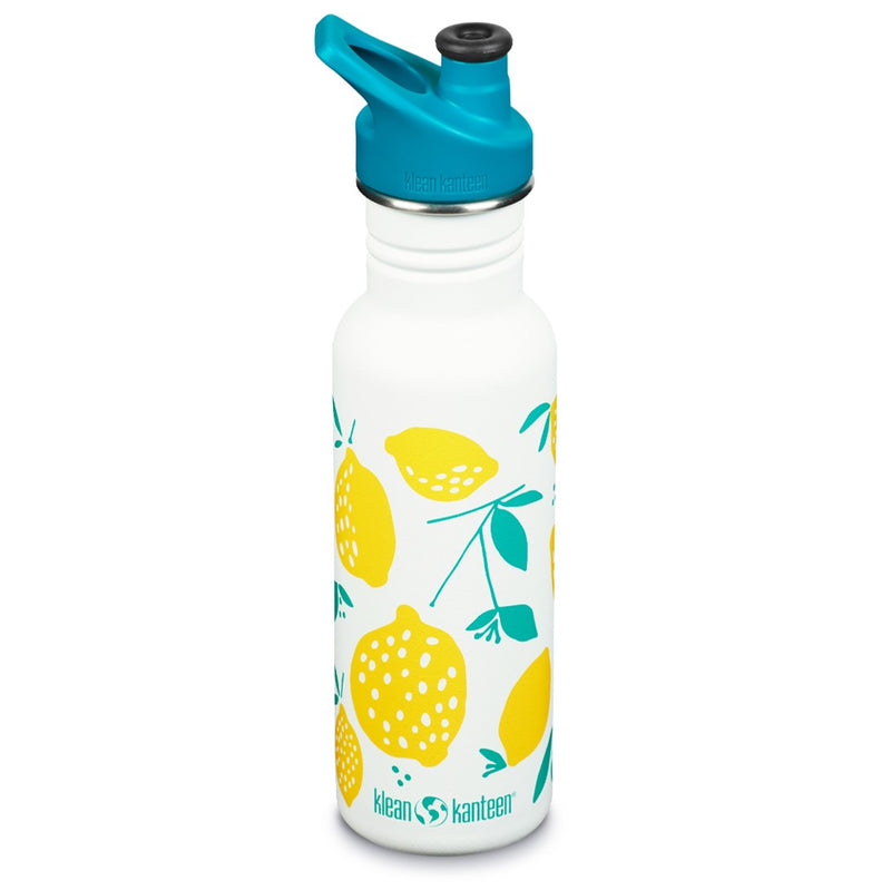 Klean Kanteen Botella Classic Sport Narrow 532 ml Lemons - Rideshop