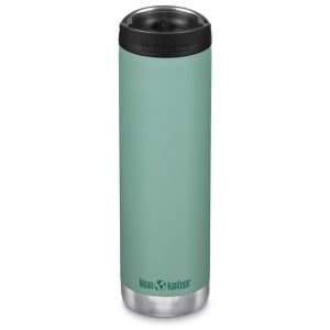 Klean Kanteen Botella Térmica TKWide 592 ML con Tapa de Café Beryl Green - Rideshop