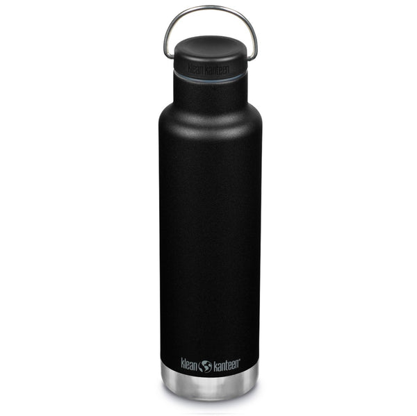 Klean Kanteen Botella Classic Insulated 592 ML con Tapa Loop Black - Rideshop