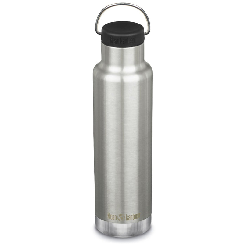 Klean Kanteen Botella Classic Insulated 592 ML con Tapa Brushed Stainless - Rideshop