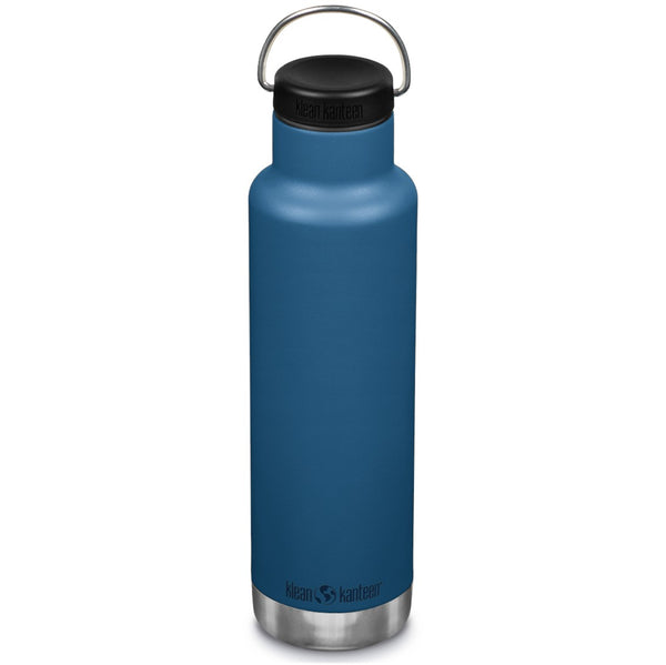 Klean Kanteen Botella Classic Insulated 592 ML con Tapa Real Teal - Rideshop