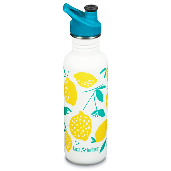 Klean Kanteen Botella Classic Sport 800 ml Lemons - Rideshop