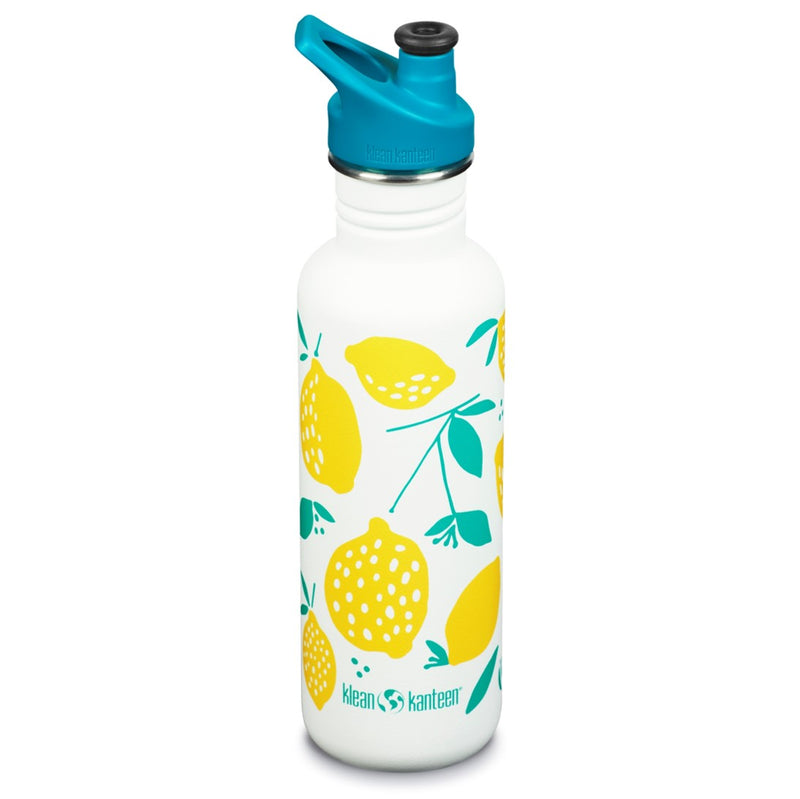 Klean Kanteen Botella Classic Sport 800 ml Lemons - Rideshop