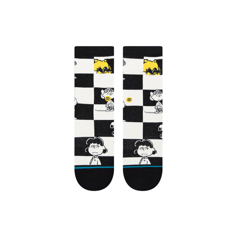 Stance Calcetines Unisex Checked Black - Rideshop