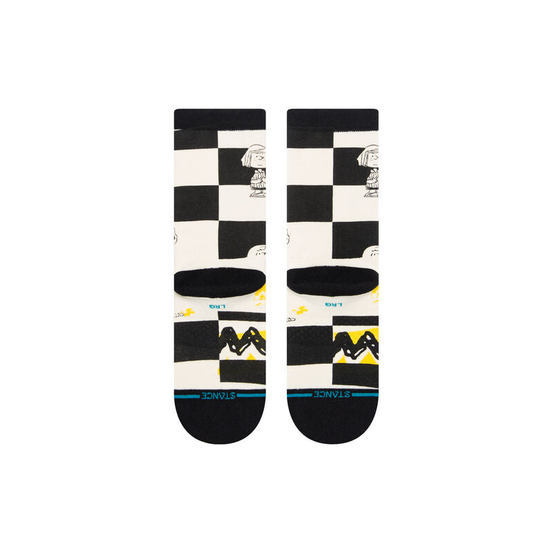 Stance Calcetines Unisex Checked Black - Rideshop