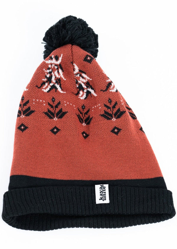 Kaya Unite Beanie Pompon Snow Bordo