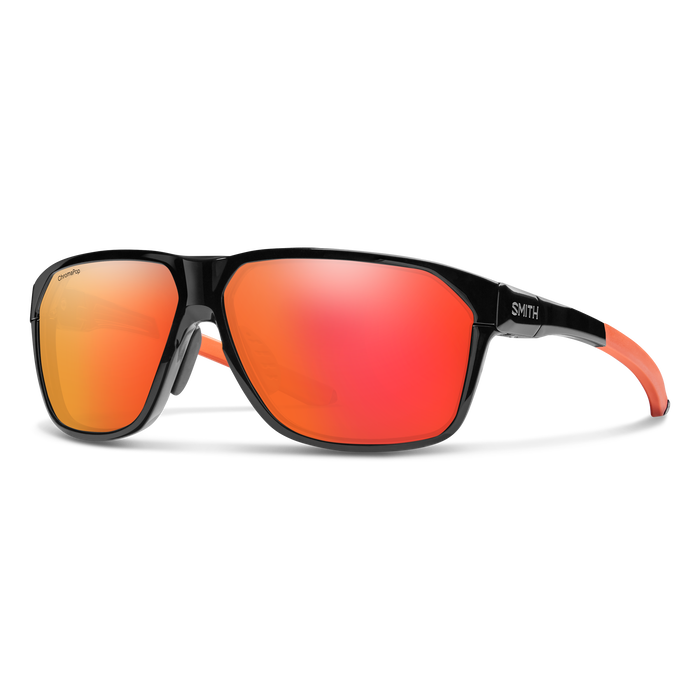 Smith Lente Leadout Matte Black Cinder Red Cp - Rideshop