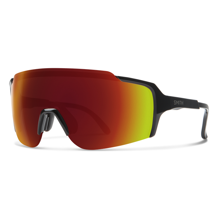 Smith Lente Flywheel Black Red Mirror - Rideshop