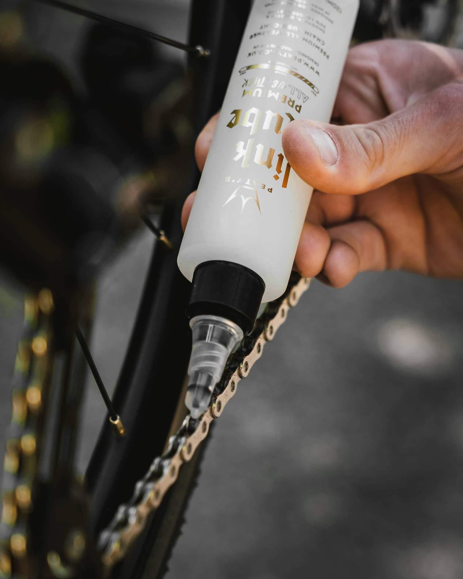 Lubricante Cadena Bicicleta All Weather Premium 120 ml Blanco Peaty´s - Rideshop