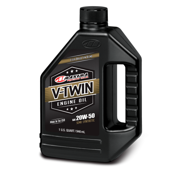 Maxima Aceite V-Twin Mineral Synthetic Blend 20W50 - Rideshop