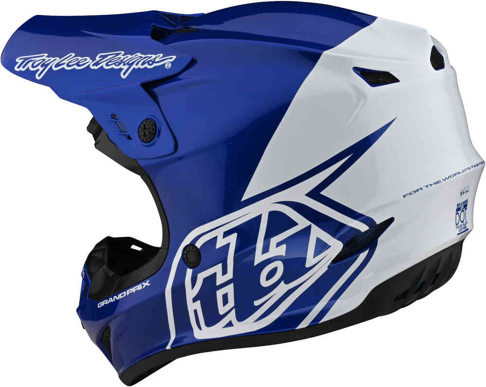 Casco GP Block Blu/Wht Troy Lee Designs - Rideshop