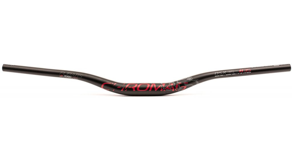 Manubrio OSX35 Alum 35mmx25º Neg/Rojo Chromag - Rideshop