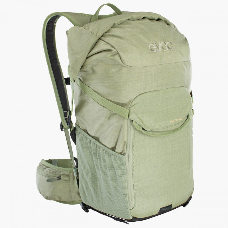 Evoc Mochila Photop 22 -Heather Light Olive - Rideshop