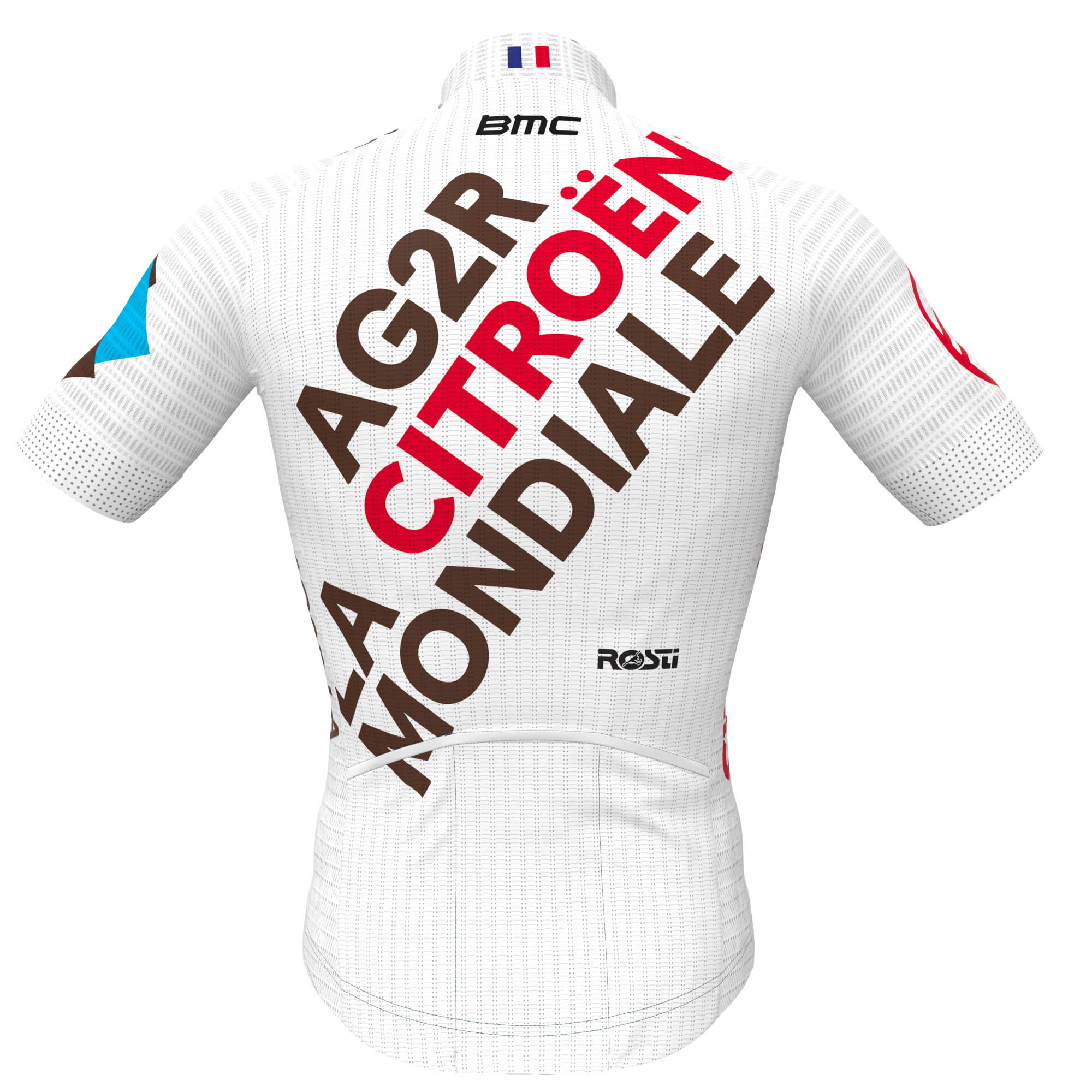 Tricota manga corta oficial equipo AG2R Citroen 2021 - Rideshop