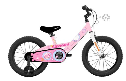 Royal Baby Bicicleta Chipmunk Niña 16 Submarine Rosa-Rideshop