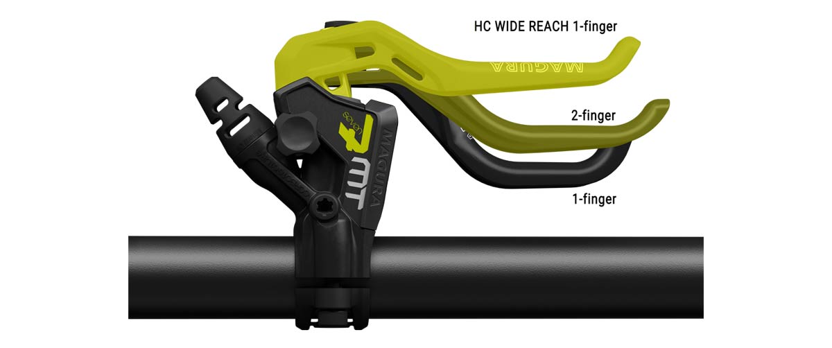 Magura Freno MT7 Bruni Lever Black/Silver LTD - Rideshop