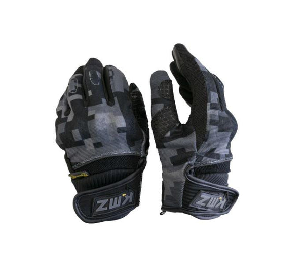 Guantes Moto Cairo Camo Negro KMZ - Rideshop