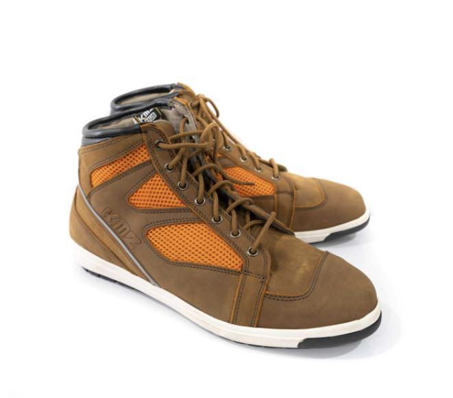 Zapatos Moto Namibia Cafe/Naranjo KMZ - Rideshop