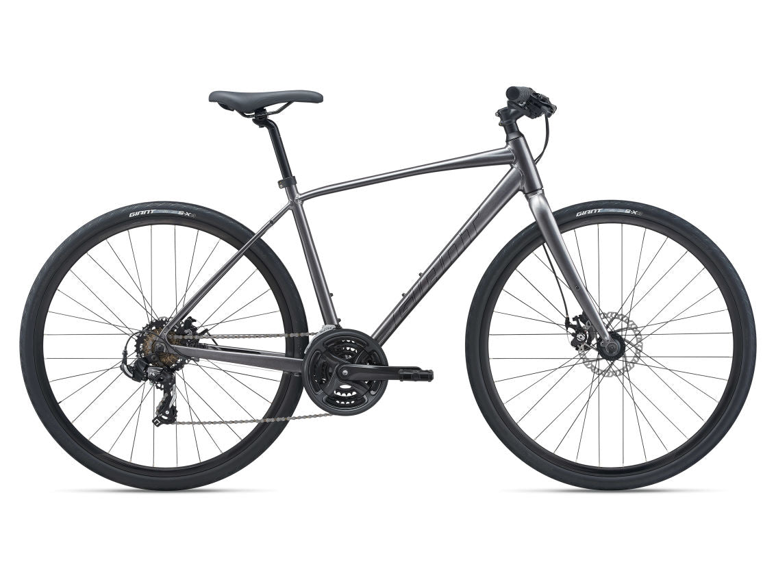 Giant Bicicleta Escape 3 Disc Metallic Black - Rideshop