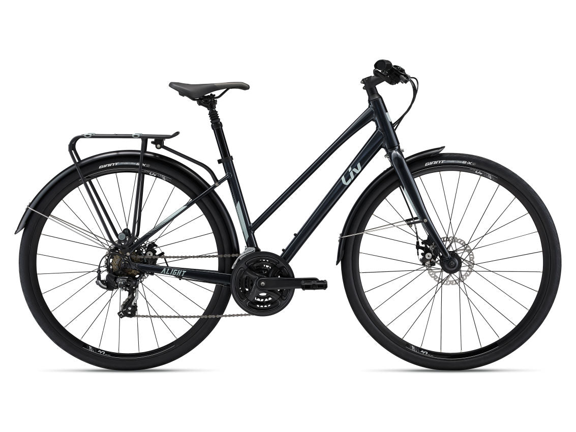 Liv Bicicleta Alight 3 City Disc Metallic Black - Rideshop