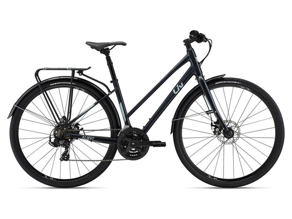 Liv Bicicleta Alight 3 City Disc Metallic Black - Rideshop