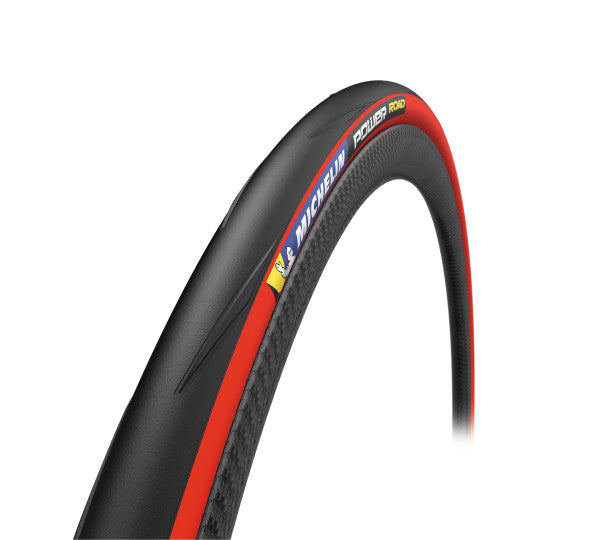 Neumatico 700x25 Power Road Red Michelin - Rideshop