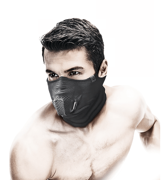 Máscara Deportiva Con Cámara De Aire 3D Incorporada T-Bone Gris Naroo Mask - Rideshop