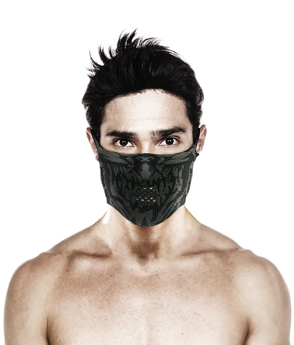 Mascarilla Deportiva Slim-Fit Sin Cuello Reversible X5S Calavera Naroo Mask - Rideshop