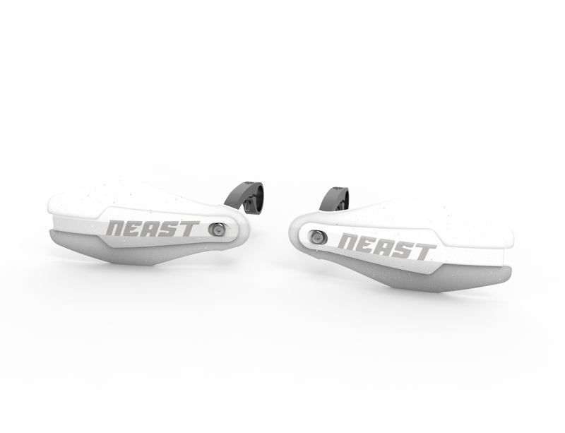 Neast Cubre Puño White Glitter Silver - Rideshop