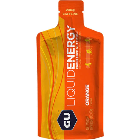 GU Energy Energy Caja de Geles Liquid Orange-Rideshop