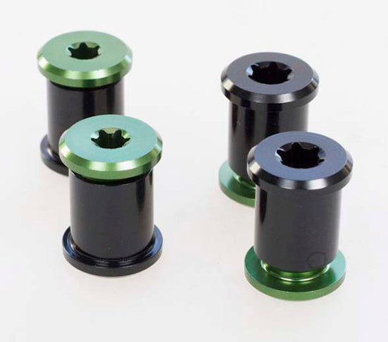 Perno Volante E.13 6MM Verde 4 pcs E.Thirteen - Rideshop