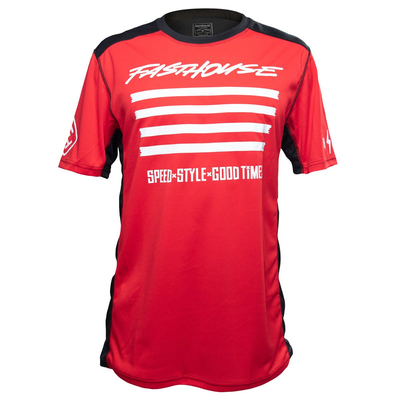 FastHouse Jersey Fastline Slash SS Red - Rideshop