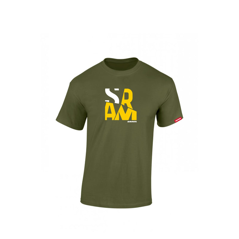 Polera Fragments Verde Sram - Rideshop