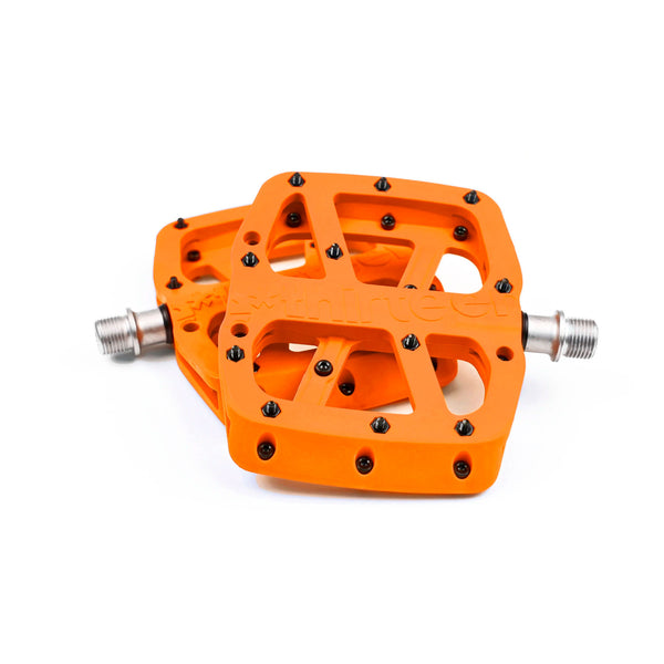 E.Thirteen Pedal E.13 Plataforma Base Composite 22 Pins Naranja - Rideshop