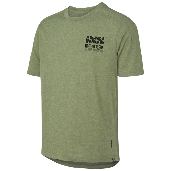 IXS Polera Flow Kids Tech Mirror Olive - Rideshop