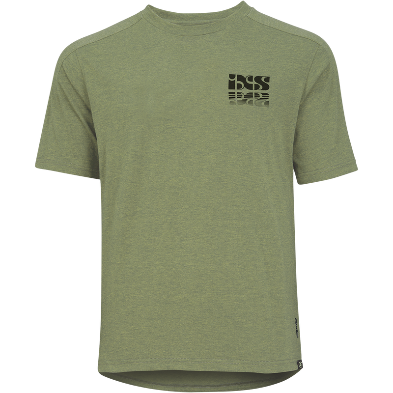 IXS Polera Flow Kids Tech Mirror Olive - Rideshop