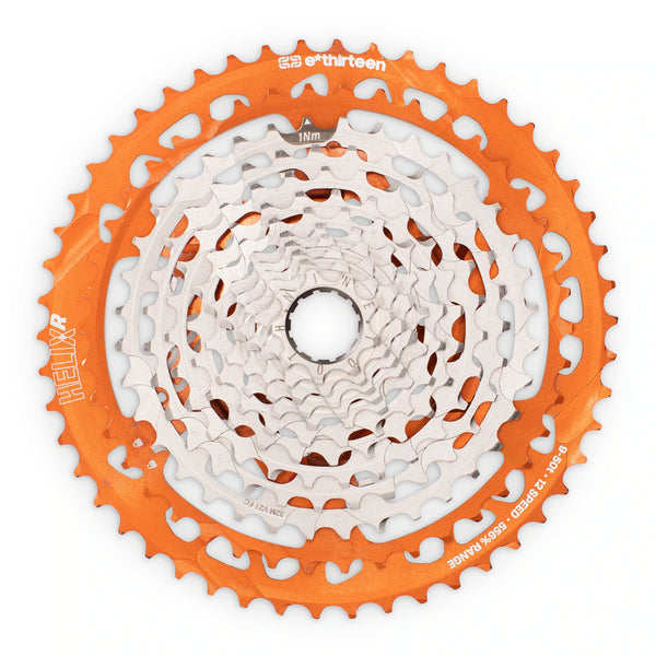 E.Thirteen Piñon E.13 Helix Race 12V 9-50 Naranja - Rideshop