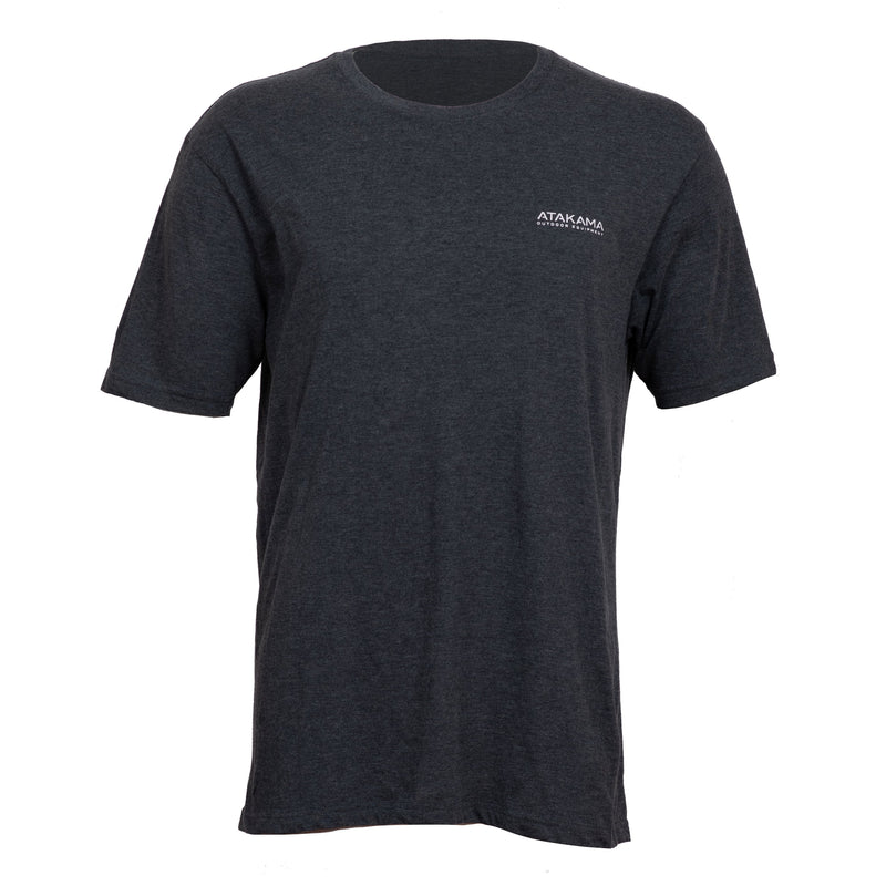 Polera Manga Corta Charcoal "Sierra" - Atakama Outdoor-Rideshop